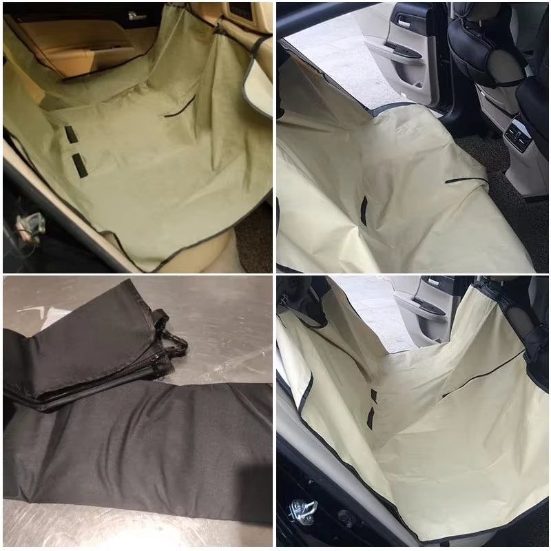 Dog Car Seat Cover Waterproof Pet Travel Dog Carrier Hammock Car Rear Back Seat Protector Mat Safety Carrier for Dogs